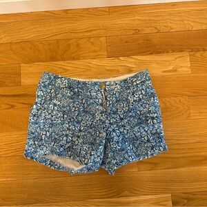 Lilly Pulitzer Floral Blue Women's Shorts